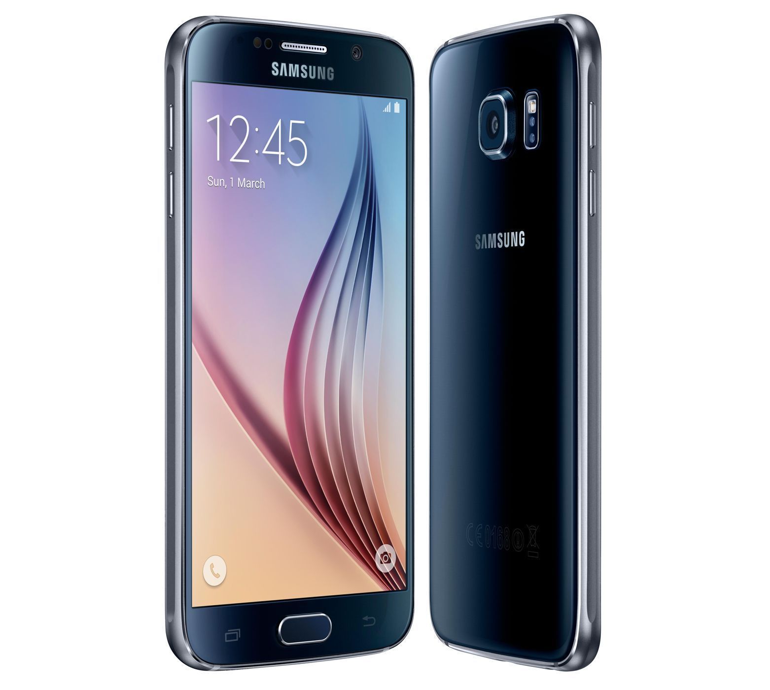 image of Samsung Galaxy S6 SM-G920A - 32GB - Black Sapphire ATT