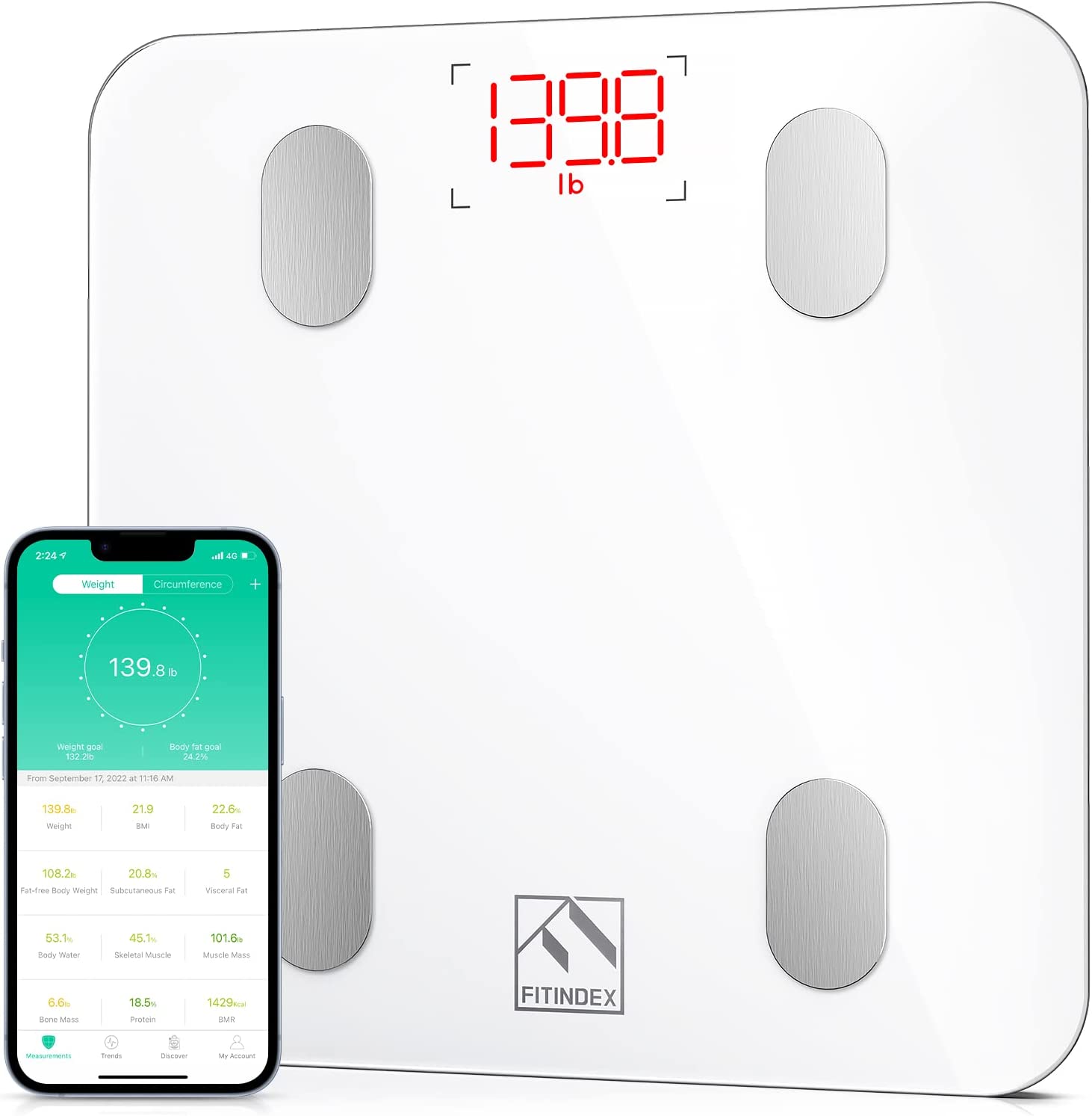 image of Smart Body Scale BMI Analyzer