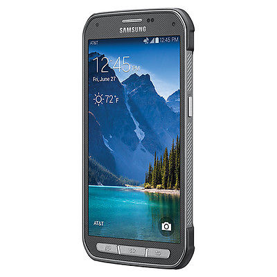 image of Samsung Galaxy S5 Active SM-G870A - 16GB - Titanium Gray Unlocked