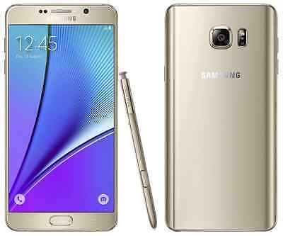 image of Samsung Galaxy Note 5 - 64GB - ATT - Gold