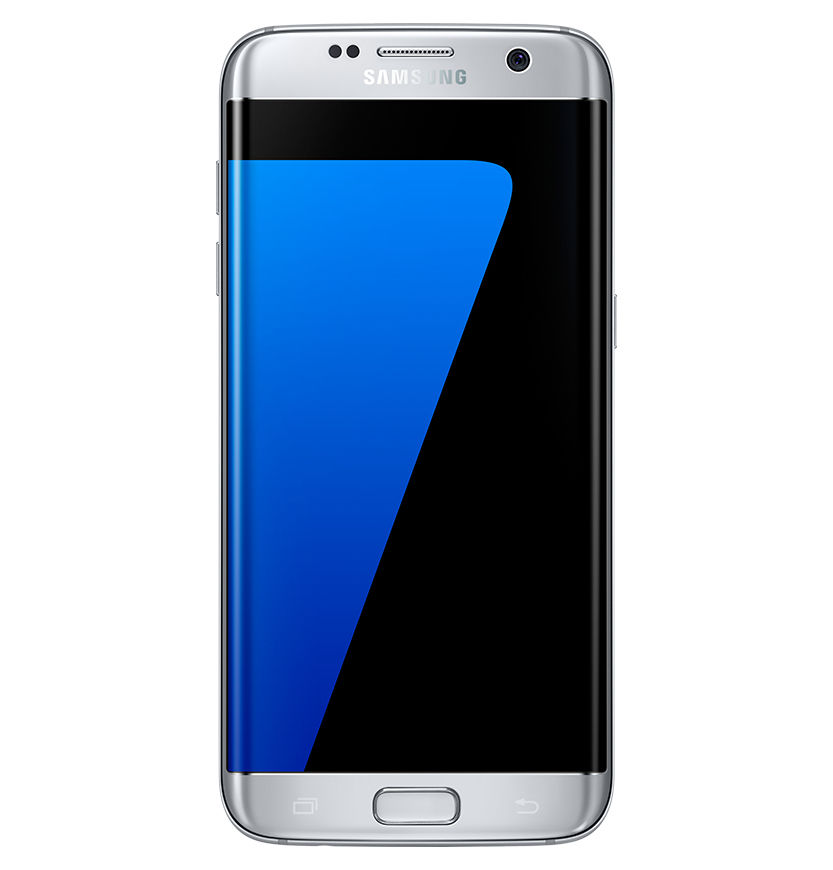 image of Samsung Galaxy S7 edge SM-G935 - 32GB - Silver Titanium Verizon