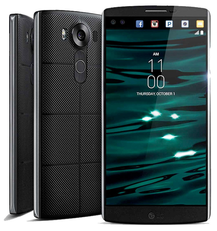 image of LG V10 VS990 - 64GB - Space Black Verizon