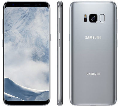 image of Samsung Galaxy S8  - 64GB - Arctic silver Unlocked