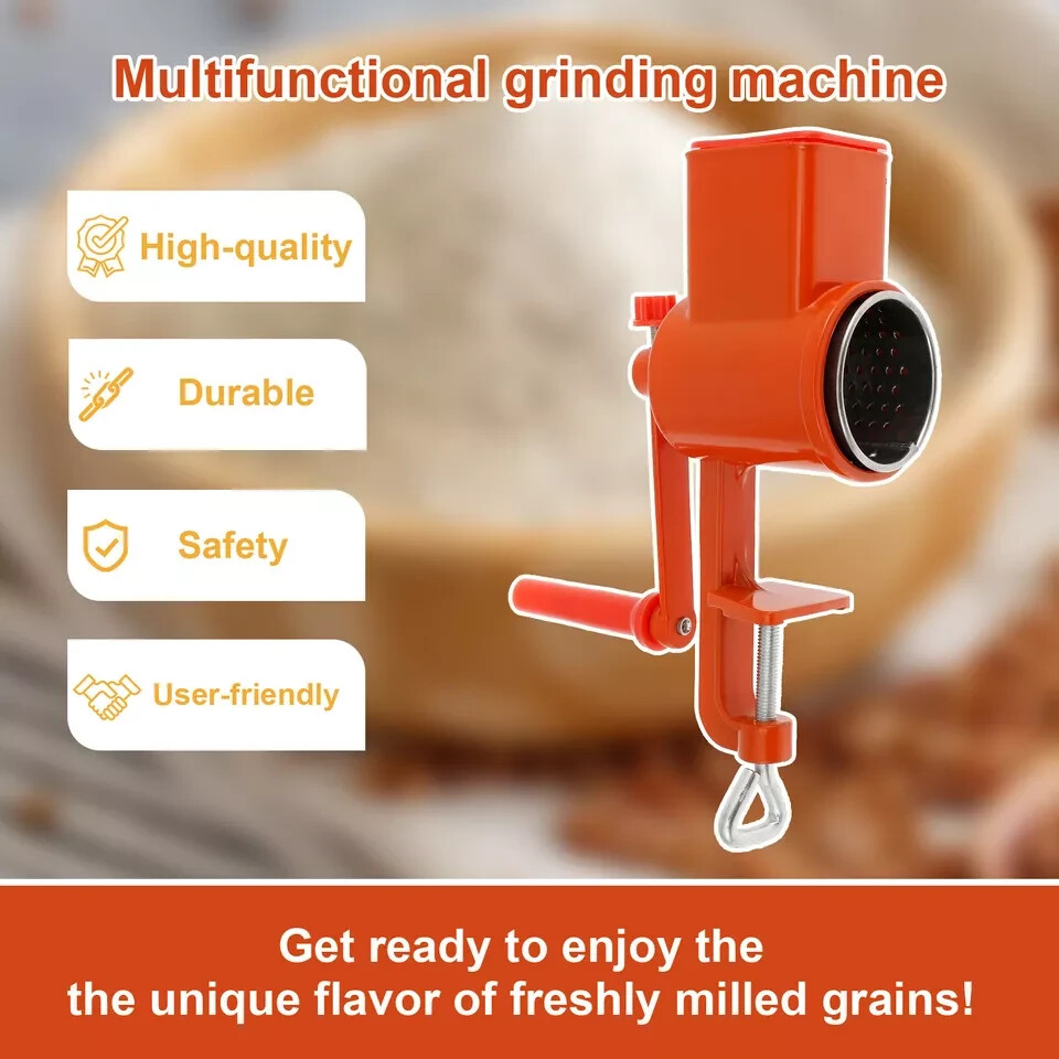 Hand Crank Grinder for Meat Grains Vegetables